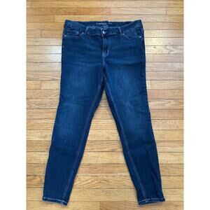 M Jeans by Maurices Skinny Jeans 20W Regular Dark Wash Mid Rise Stretch Denim